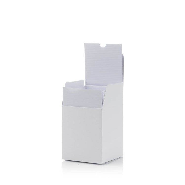 Candle Shack Candle Box Luxury Folding Box & Liner for 30cl Ebony Jar - White