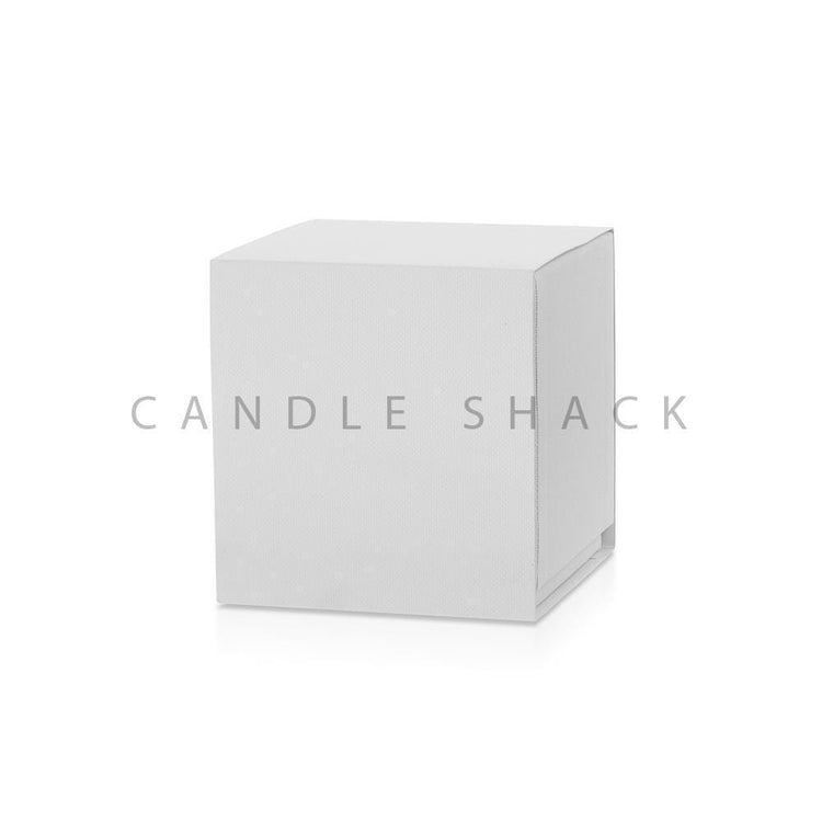 Candle Shack Candle Box Luxury Rigid Box for 30cl Ebony - White - Boxes of 48