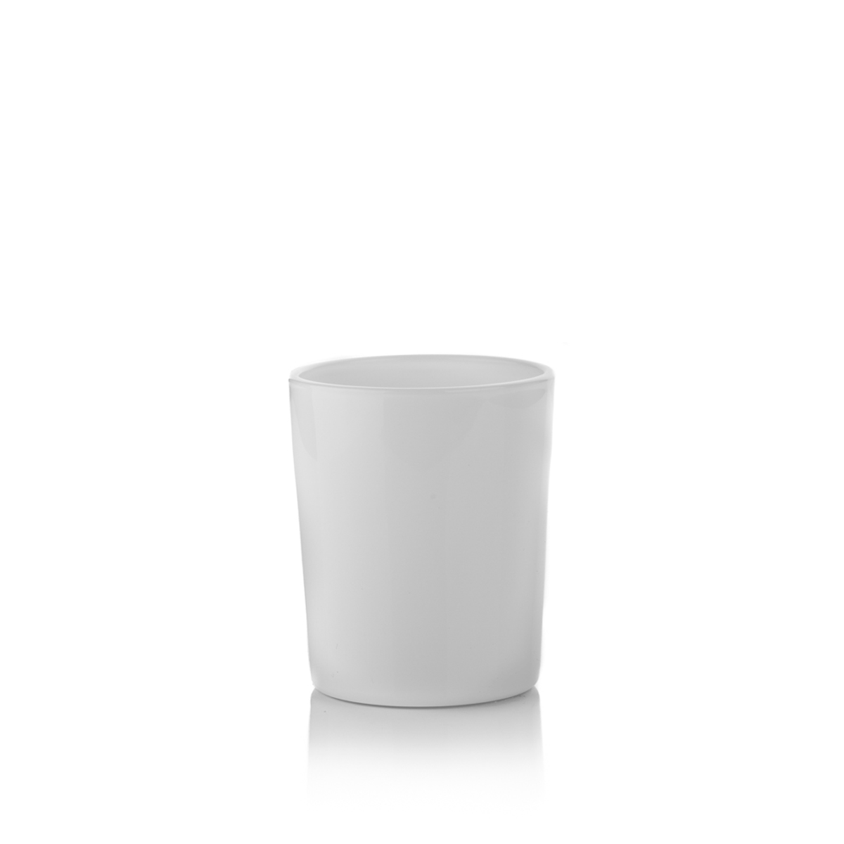 Candle Shack Candle Jar 9cl Lauren Candle Glass - Externally White Gloss