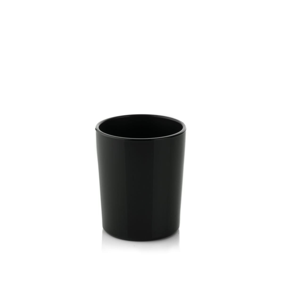 Candle Shack Candle Jar 9cl Lauren Candle Glass NEW - Externally Black Gloss