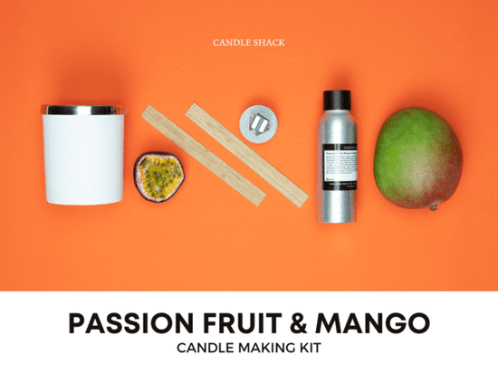 Candle Shack Candle Making Kit Passion Fruit & Mango - Candle Making Kit