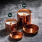 Candle Shack Candle Tin 10cl Candle Tin - Rose Gold