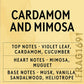 Candle Shack Fragrance Cardamom & Mimosa Fragrance Oil