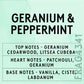 Candle Shack Fragrance Geranium & Peppermint