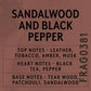 Candle Shack Fragrance Sandalwood & Black Pepper Fragrance Oil