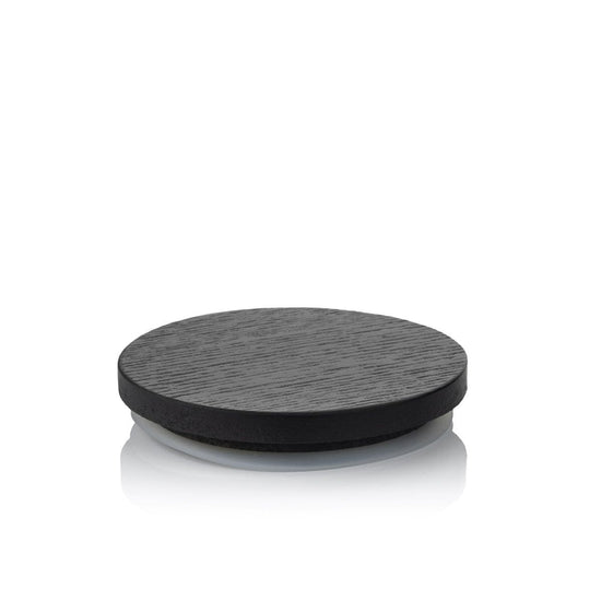 Candle Shack Lid Wooden Lid - Black - for 30cl Lucy & Lotti