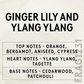 Candle Shack Nat Fragrance Ginger Lily & Ylang Ylang Essential Oil