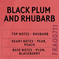 Candle Shack Soap Soap2Go - Black Plum & Rhubarb