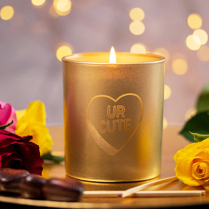 Candle Shack UK Candle Jar UR Cute - 30cl Lotti Laser-Etched Love Candle Jar (Box of 6)