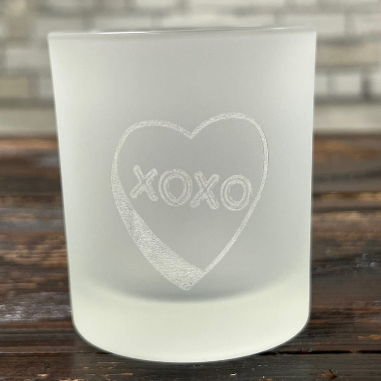 Candle Shack UK Candle Jar XOXO - 30cl Lotti Laser-Etched Love Candle Jar (Box of 6)