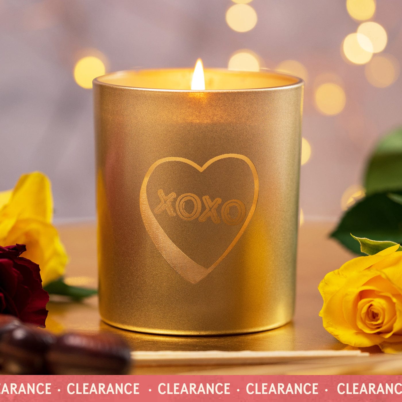 Candle Shack UK Candle Jar XOXO - 30cl Lotti Laser-Etched Love Candle Jar (Box of 6)