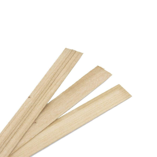 Candle Shack Wooden Wick Original Booster Wood Wick - LC2 - 1.16mm x 12.70mm